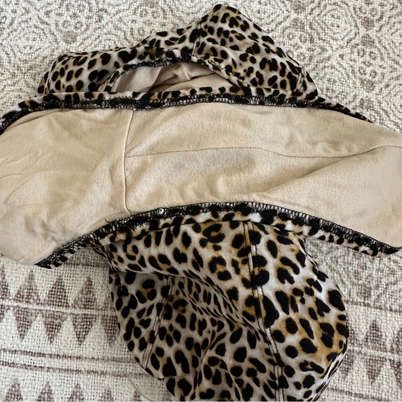 Norma Kamali Leopard Strapless One Piece Swimsuit - Picture 6 of 8